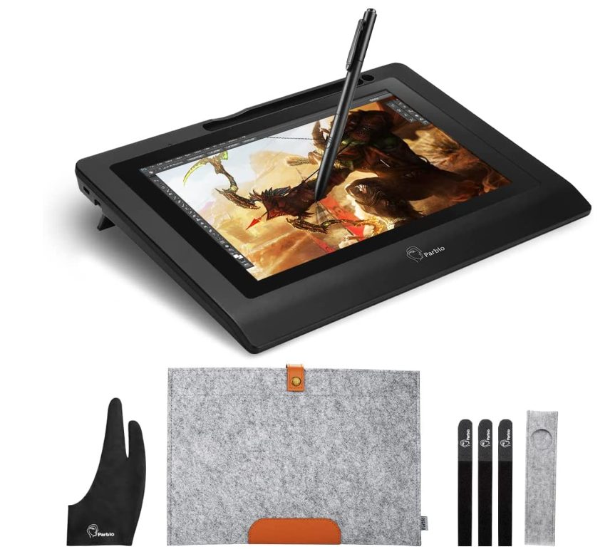 Parblo Coast10 Graphics Drawing Tablet LCD 