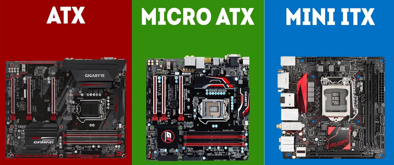 ATX vs Micro ATX vs Mini ITX – Which Should I Choose
